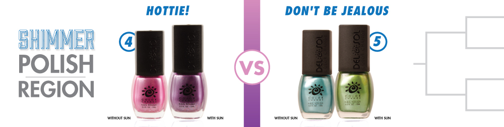 Hottie! VS Don't Be Jealous Color-Changing Nail Lacquer
