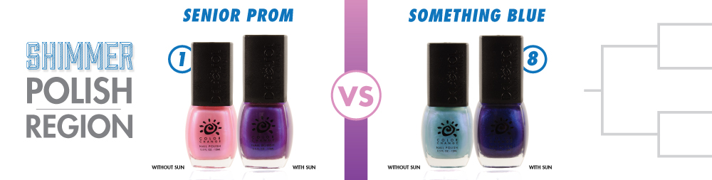Senior Prom VS Something Blue Color-Changing Nail Lacquer