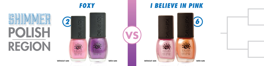 I Believe In Pink VS Foxy Color-Changing Nail Polish
