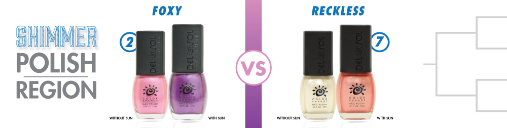 Foxy VS Reckless Color-Changing Nail Lacquer