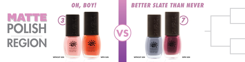 Oh, Boy! VS Better Slate Than Never Color-Changing Nail Polish
